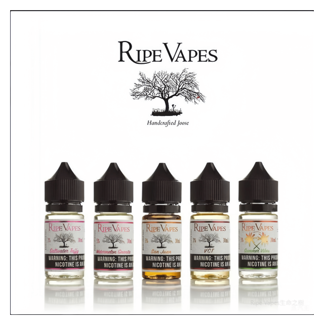 Ripe Vapes生命之樹電子菸VCT雪茄聖胡安小煙油